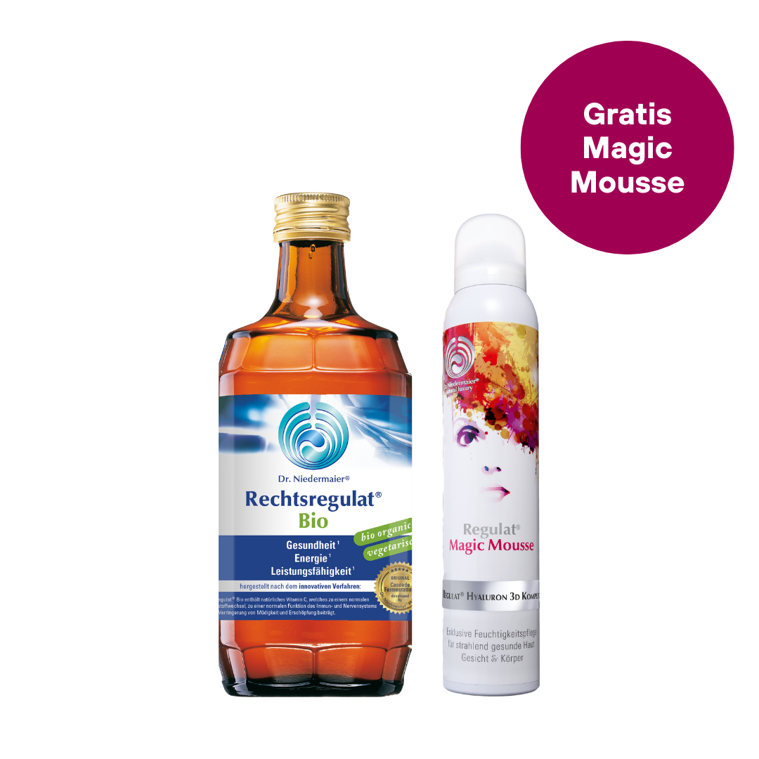 Rechtsregulat® Bio mit gratis Magic Mousse