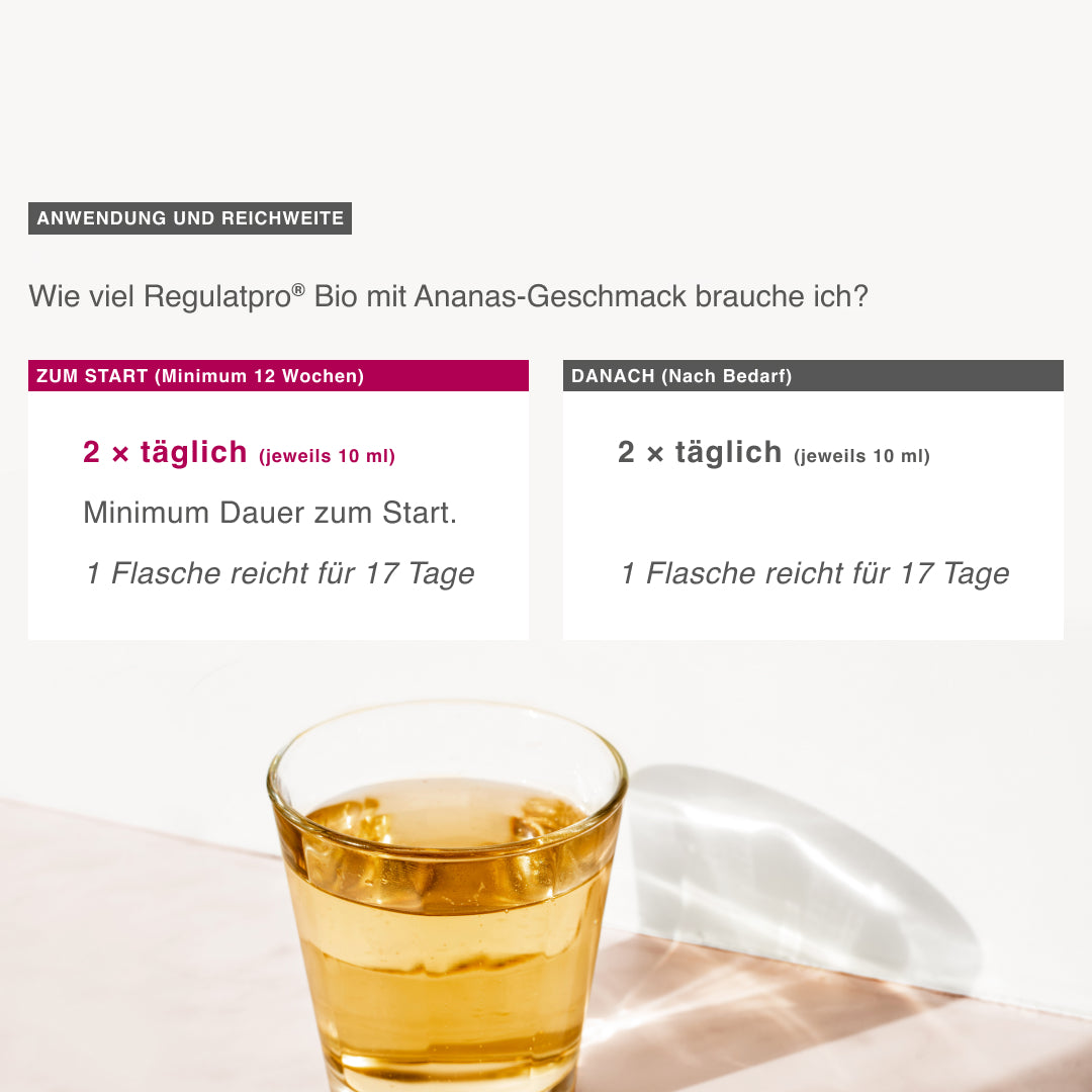 Regulatpro® Bio mit Ananas-Geschmack