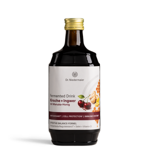 Fermented Drink Cherry + Ginger Drink with Manuka Honey