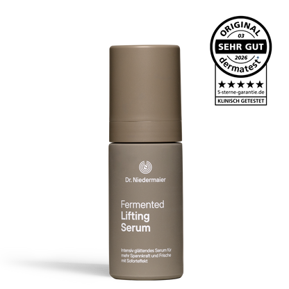 Fermented Lifting Serum mit Dermatest-Siegel „Sehr gut“