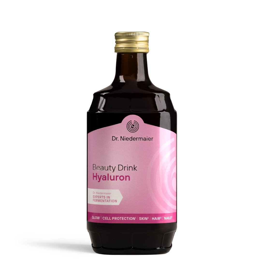 Flasche Beauty Drink Hyaluron von Dr. Niedermaier